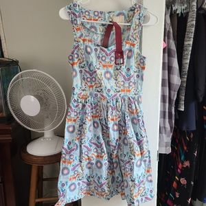 RARE Modcloth Sugarplum Forest Dress